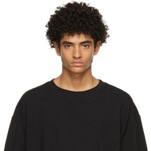 Fear of God Essentials Three-Pack Black Jersey T Shirts